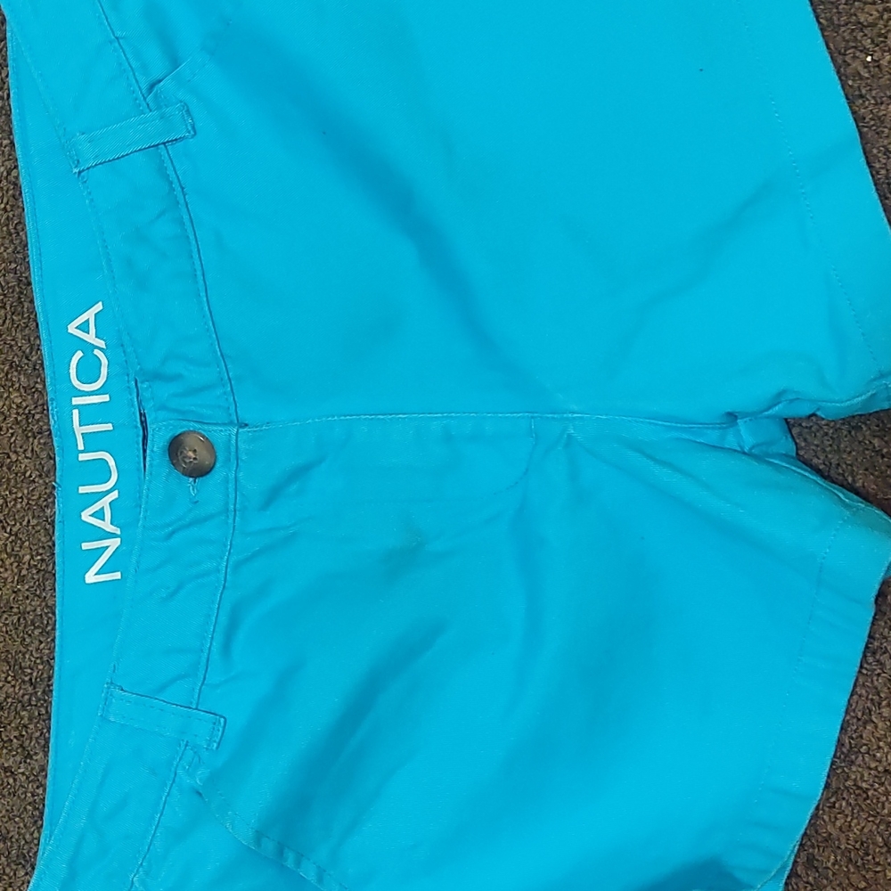 Blue juniors size 12 Nautica jean shorts.